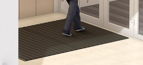 Покрытия для задержания снега и крупной грязи (уличные покрытия)