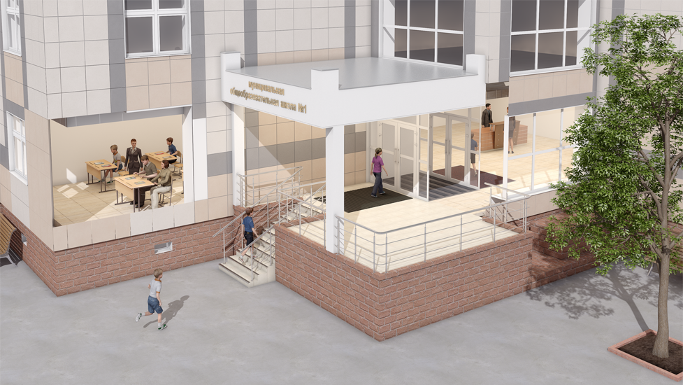 Покрытия для школ, детских садов, яслей