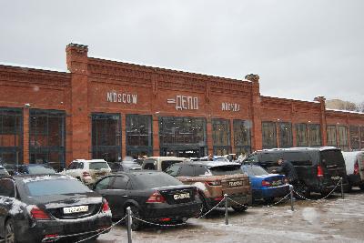 Установлены грязезащитные системы на входной группе ТЦ "Депо Молл" в г. Москва