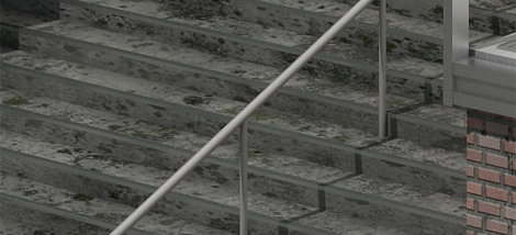 Противоскользящие решения для ступеней