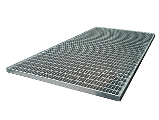 Прессованный решетчатый настил Р 33х11/30х2 мм Zn