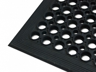 Мат для гостиниц 910х1520х10мм черный