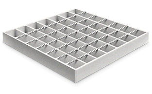 Сварной решетчатый настил SР 34х38/30х3 Zn  