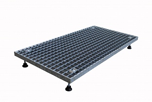 Приступок решетчатый 100/50 прессованный